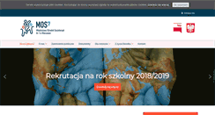 Desktop Screenshot of mos7.edu.pl
